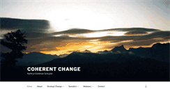 Desktop Screenshot of coherentchange.com